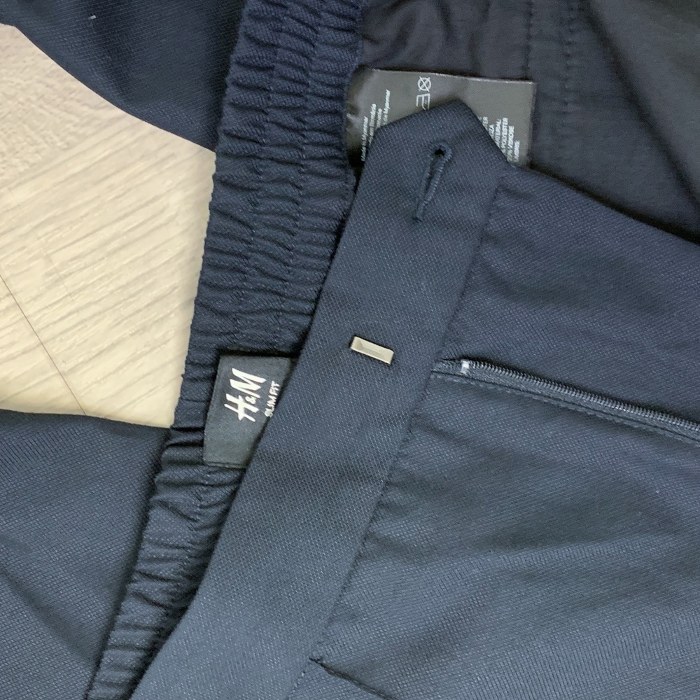 Black Skinny Fit Suit Pants